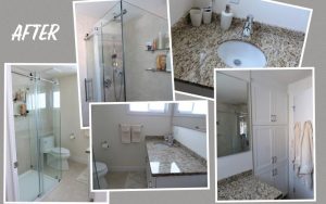 Before & After Bathroom Transformation, Kestle Interiors