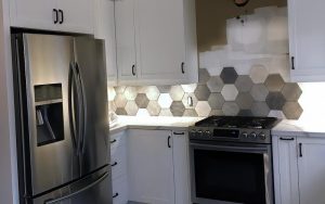 Newmarket, Hexagon Wall Design, Kestle Interiors